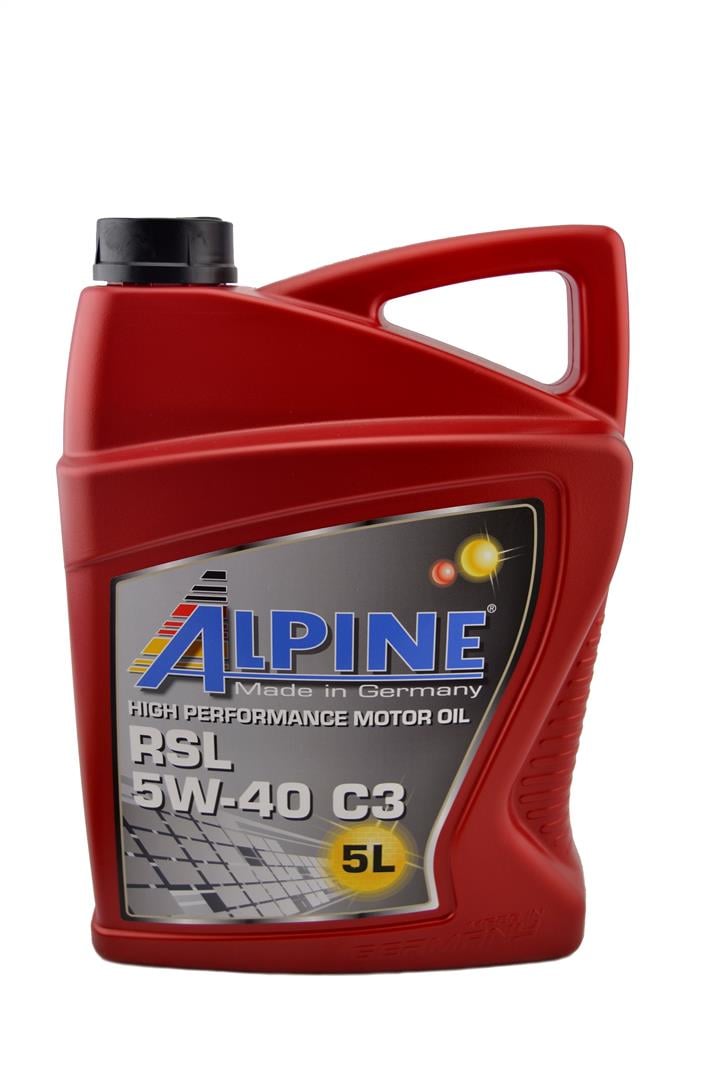 AlpineOil 0100172 Engine oil AlpineOil RSL C3 5W-40, 5L 0100172: Buy near me at 2407.PL in Poland at an Affordable price!