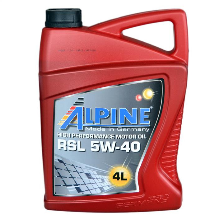 AlpineOil 0100148 Engine oil AlpineOil RSL 5W-40, 4L 0100148: Buy near me in Poland at 2407.PL - Good price!