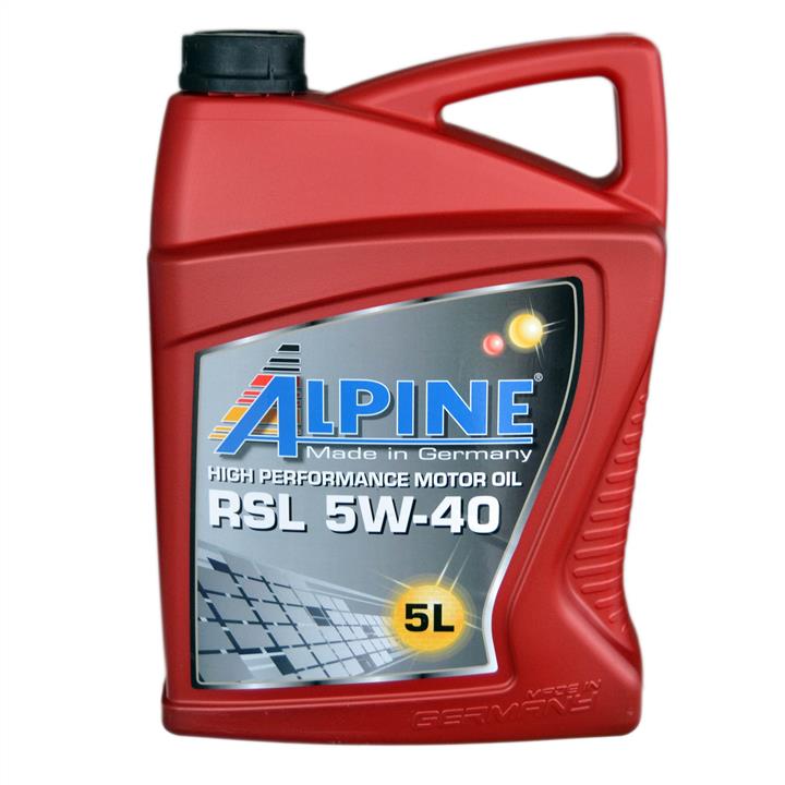 AlpineOil 0100142 Engine oil AlpineOil RSL 5W-40, 5L 0100142: Buy near me in Poland at 2407.PL - Good price!