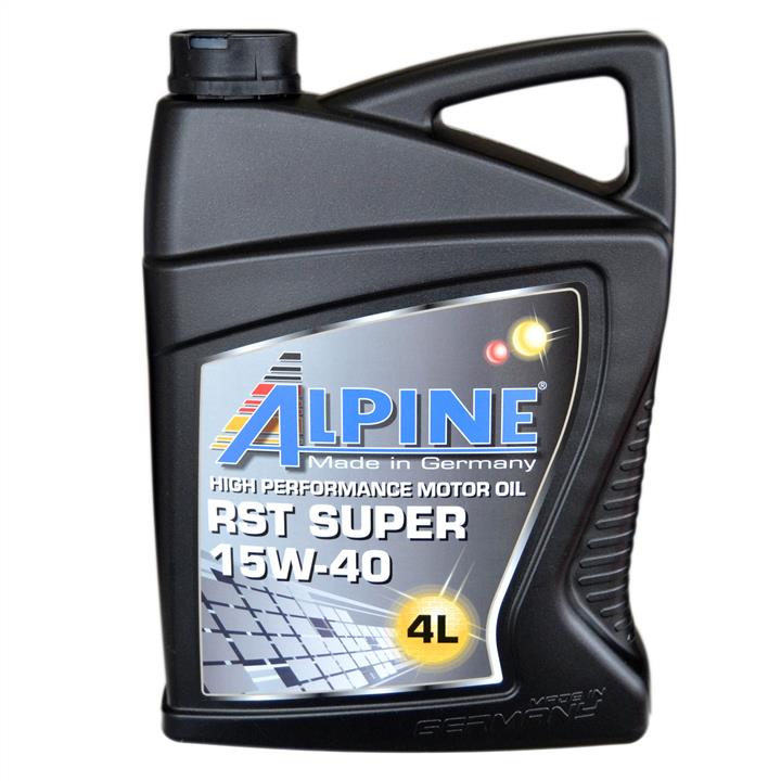 AlpineOil 0100029 Engine oil AlpineOil RST Super 15W-40, 4L 0100029: Buy near me in Poland at 2407.PL - Good price!