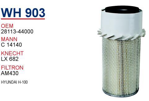 Wunder WH-903 Filtr powietrza WH903: Dobra cena w Polsce na 2407.PL - Kup Teraz!