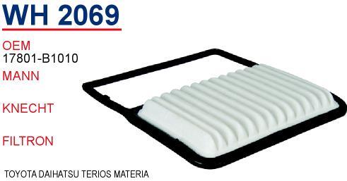 Wunder WH 2069 Air filter WH2069: Buy near me in Poland at 2407.PL - Good price!