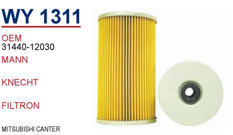 Wunder WY 1311 Oil Filter WY1311: Buy near me in Poland at 2407.PL - Good price!