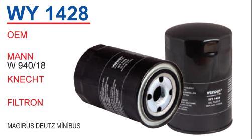 Wunder WY 1428 Oil Filter WY1428: Buy near me in Poland at 2407.PL - Good price!