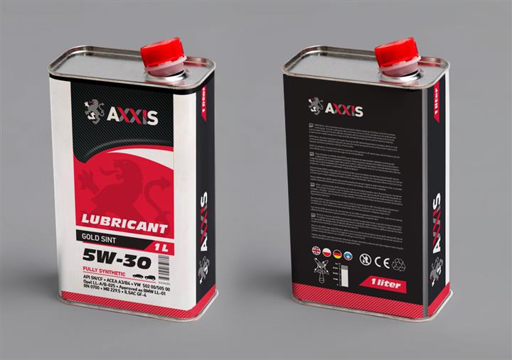 AXXIS 48021043867 Engine oil AXXIS Gold Sint 5W-30, 1L 48021043867: Buy near me in Poland at 2407.PL - Good price!