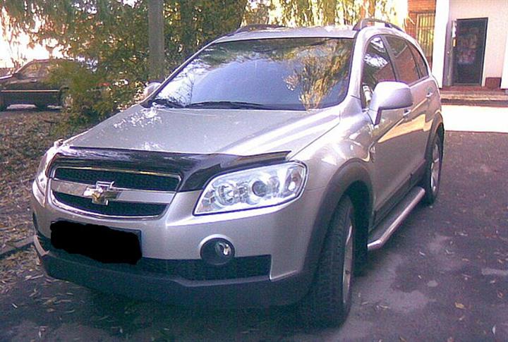 Sim SCHCAP0612 Дефлектор капота (мухобойка) Chevrolet CAPTIVA 2006- SCHCAP0612: Купить в Польше - Отличная цена на 2407.PL!