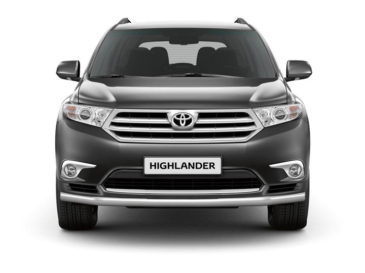 Can Otomotiv ТОHI.33.0036 Защита переднего бампера (кенгурятник) Toyota Highlander (2008-2014) /ус одинарный HI330036: Отличная цена - Купить в Польше на 2407.PL!