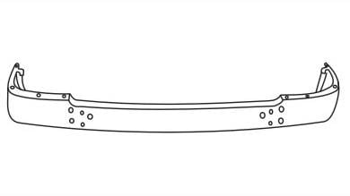 TYG TY40213A Front bumper TY40213A: Buy near me in Poland at 2407.PL - Good price!