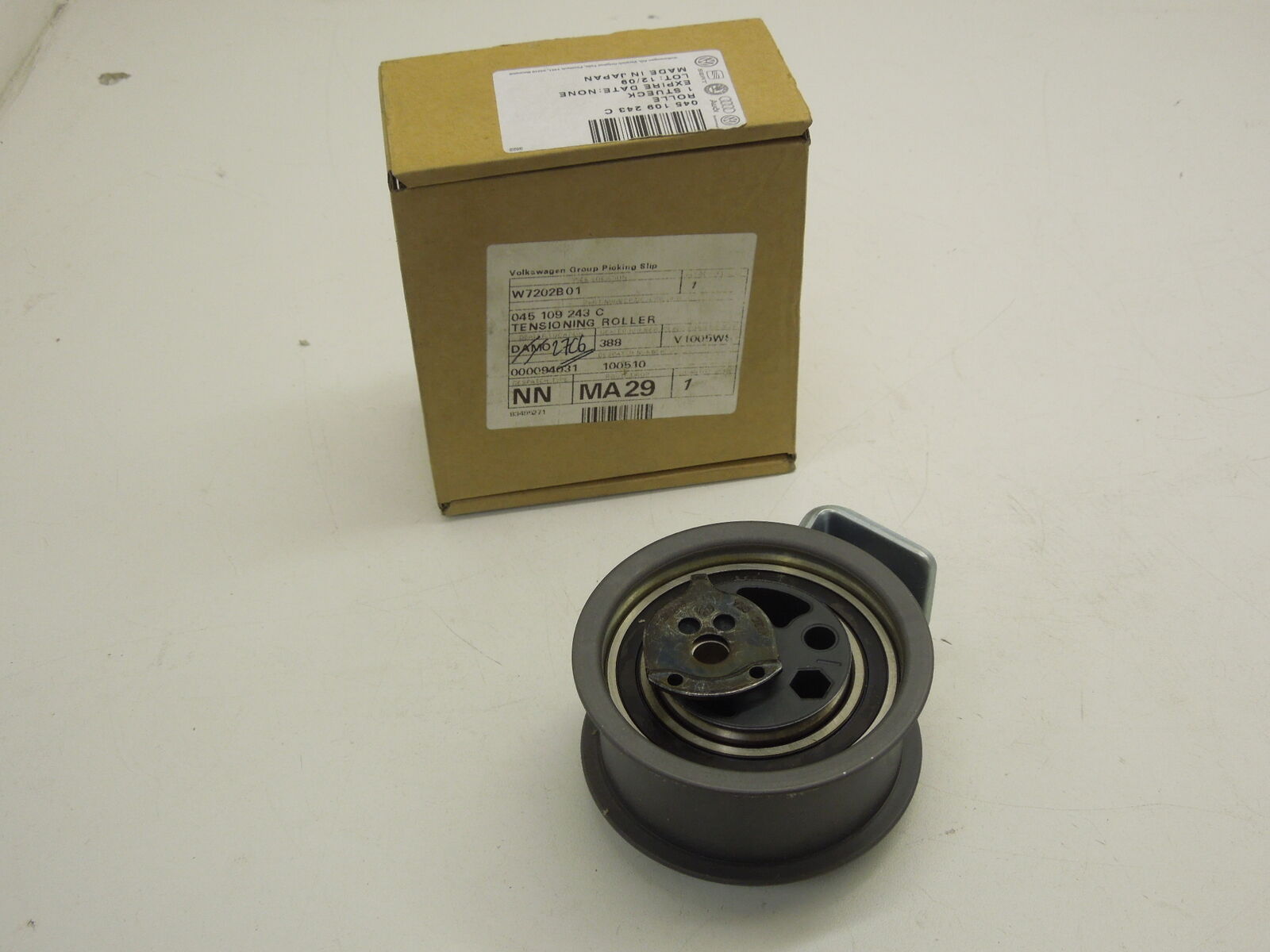 VAG 045 109 243 C Tensioner pulley, timing belt 045109243C: Buy near me at 2407.PL in Poland at an Affordable price!