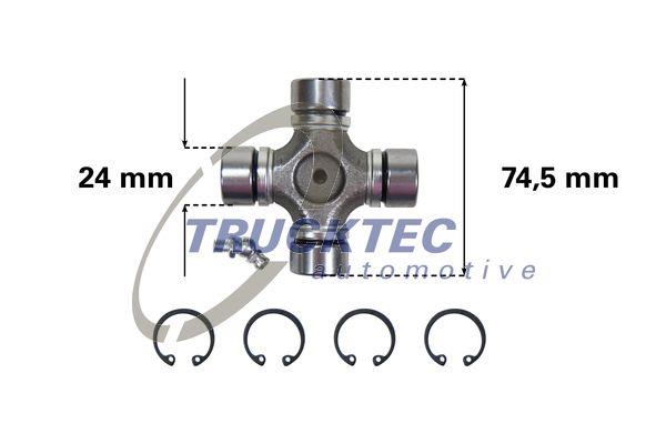 Trucktec 02.34.053 CV joint 0234053: Buy near me in Poland at 2407.PL - Good price!