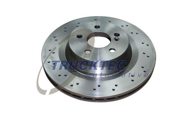 Trucktec 02.35.095 Rear ventilated brake disc 0235095: Buy near me in Poland at 2407.PL - Good price!