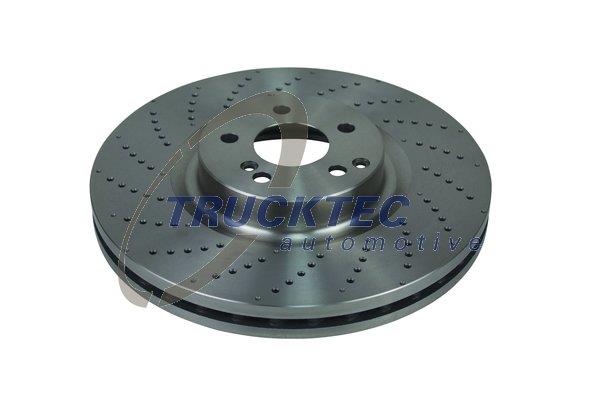 Trucktec 02.35.483 Front brake disc ventilated 0235483: Buy near me in Poland at 2407.PL - Good price!
