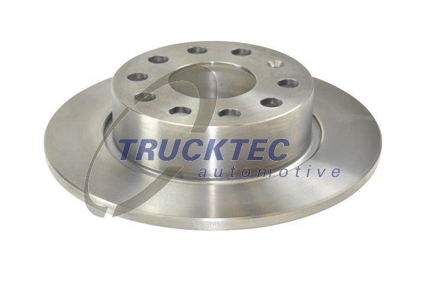 Trucktec 07.35.269 Rear brake disc, non-ventilated 0735269: Buy near me in Poland at 2407.PL - Good price!