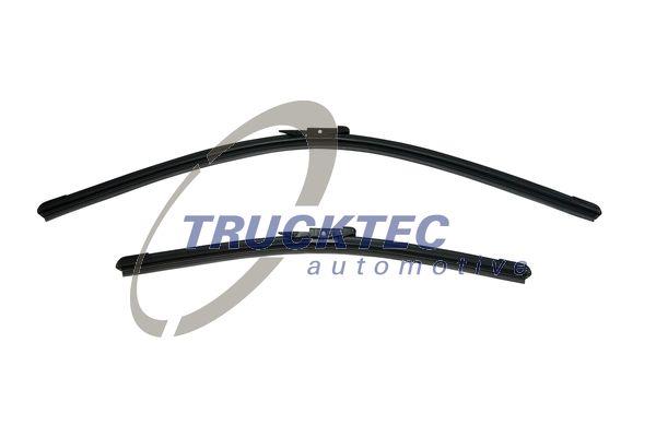 Trucktec 07.58.022 Set of frameless wiper blades 600/380 0758022: Buy near me in Poland at 2407.PL - Good price!
