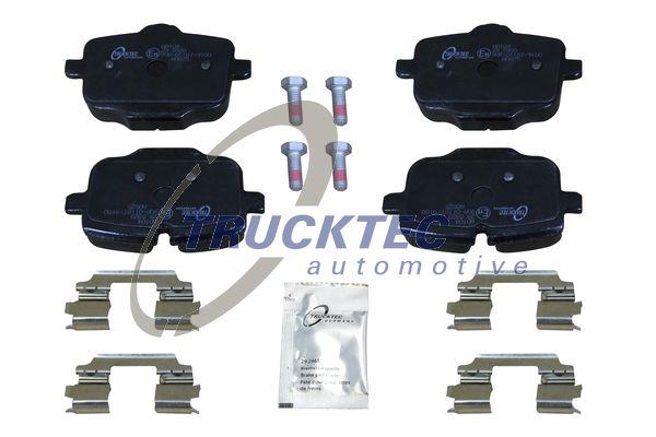 Trucktec 08.34.158 Brake Pad Set, disc brake 0834158: Buy near me in Poland at 2407.PL - Good price!