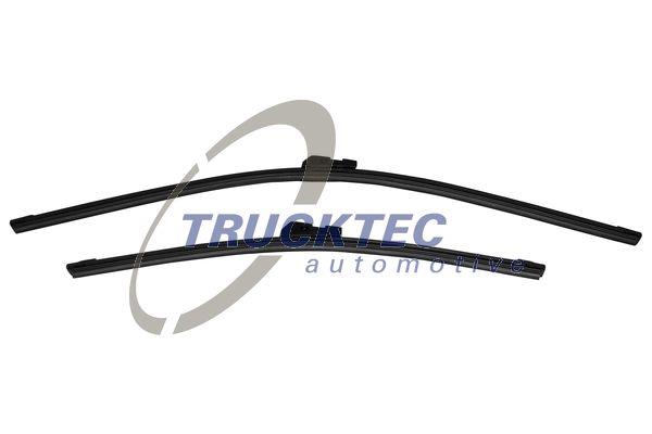 Trucktec 08.58.276 Set of frameless wiper blades 650/450 0858276: Buy near me at 2407.PL in Poland at an Affordable price!