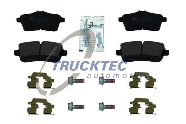 Trucktec 02.35.496 Тормозные колодки дисковые задние, комплект 0235496: Отличная цена - Купить в Польше на 2407.PL!