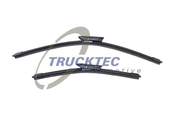 Trucktec 02.58.430 Set of frameless wiper blades 500/350 0258430: Buy near me in Poland at 2407.PL - Good price!