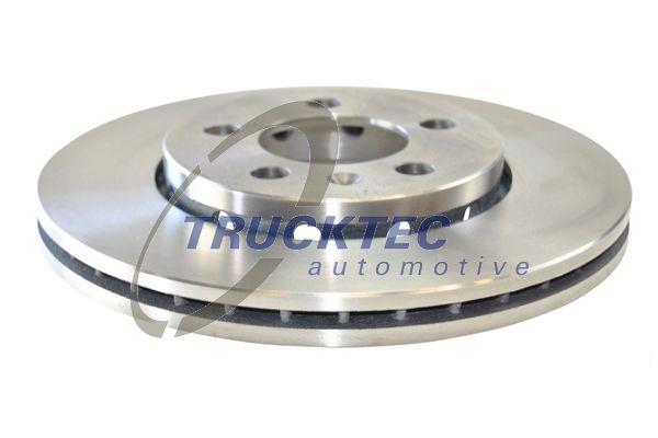 Trucktec 07.35.254 Тормозной диск задний вентилируемый 0735254: Отличная цена - Купить в Польше на 2407.PL!