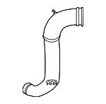 VAG 1J0 129 654 L Intake Hose 1J0129654L: Buy near me at 2407.PL in Poland at an Affordable price!