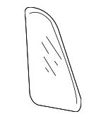 VAG 1J6 845 216 D Door glass 1J6845216D: Buy near me at 2407.PL in Poland at an Affordable price!
