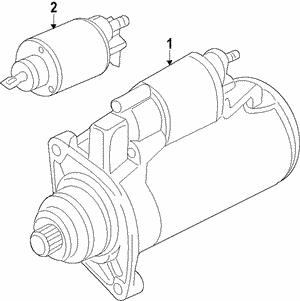 VAG 02T 911 023 M Starter 02T911023M: Buy near me in Poland at 2407.PL - Good price!