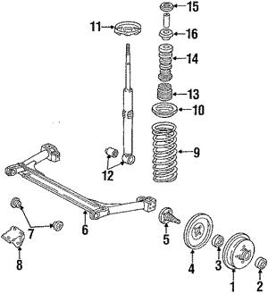 VAG 331513031H Shock absorber assy 331513031H: Buy near me in Poland at 2407.PL - Good price!