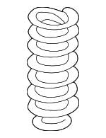 VAG 1J0 511 115 BD Coil spring 1J0511115BD: Buy near me at 2407.PL in Poland at an Affordable price!