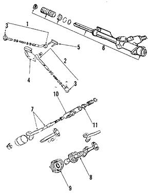VAG 811 422 065E Steering Gear 811422065E: Buy near me in Poland at 2407.PL - Good price!