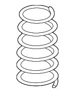 VAG 5Q0 411 105 GK Coil spring 5Q0411105GK: Buy near me at 2407.PL in Poland at an Affordable price!