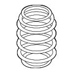 VAG 5Q0 511 115 JT Coil spring 5Q0511115JT: Buy near me at 2407.PL in Poland at an Affordable price!