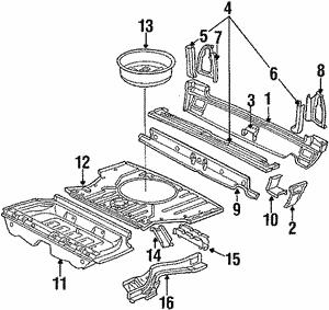 321803094 VAG FLOORPLATE