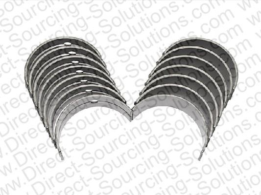 DSS 201487 Crankshaft bushings 201487: Buy near me in Poland at 2407.PL - Good price!