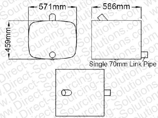 DSS 203120 Tank assy fuel 203120: Buy near me in Poland at 2407.PL - Good price!