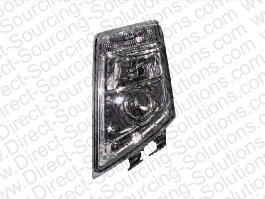 DSS 280001 Headlight right 280001: Buy near me in Poland at 2407.PL - Good price!