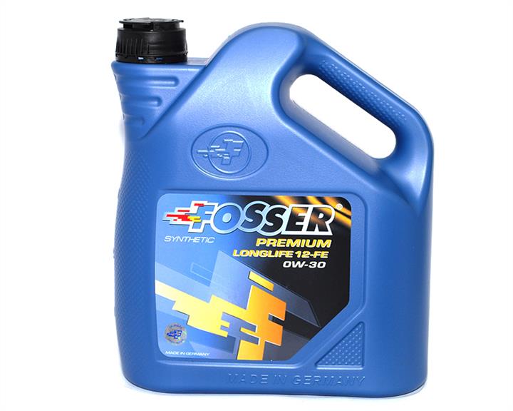 Fosser 10654L Engine oil FOSSER Premium Longlife 12-FE 0W-30, 4L 10654L: Buy near me in Poland at 2407.PL - Good price!