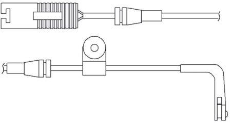 Quick brake WS0202B Czujnik zużycia klocków hamulcowych WS0202B: Dobra cena w Polsce na 2407.PL - Kup Teraz!