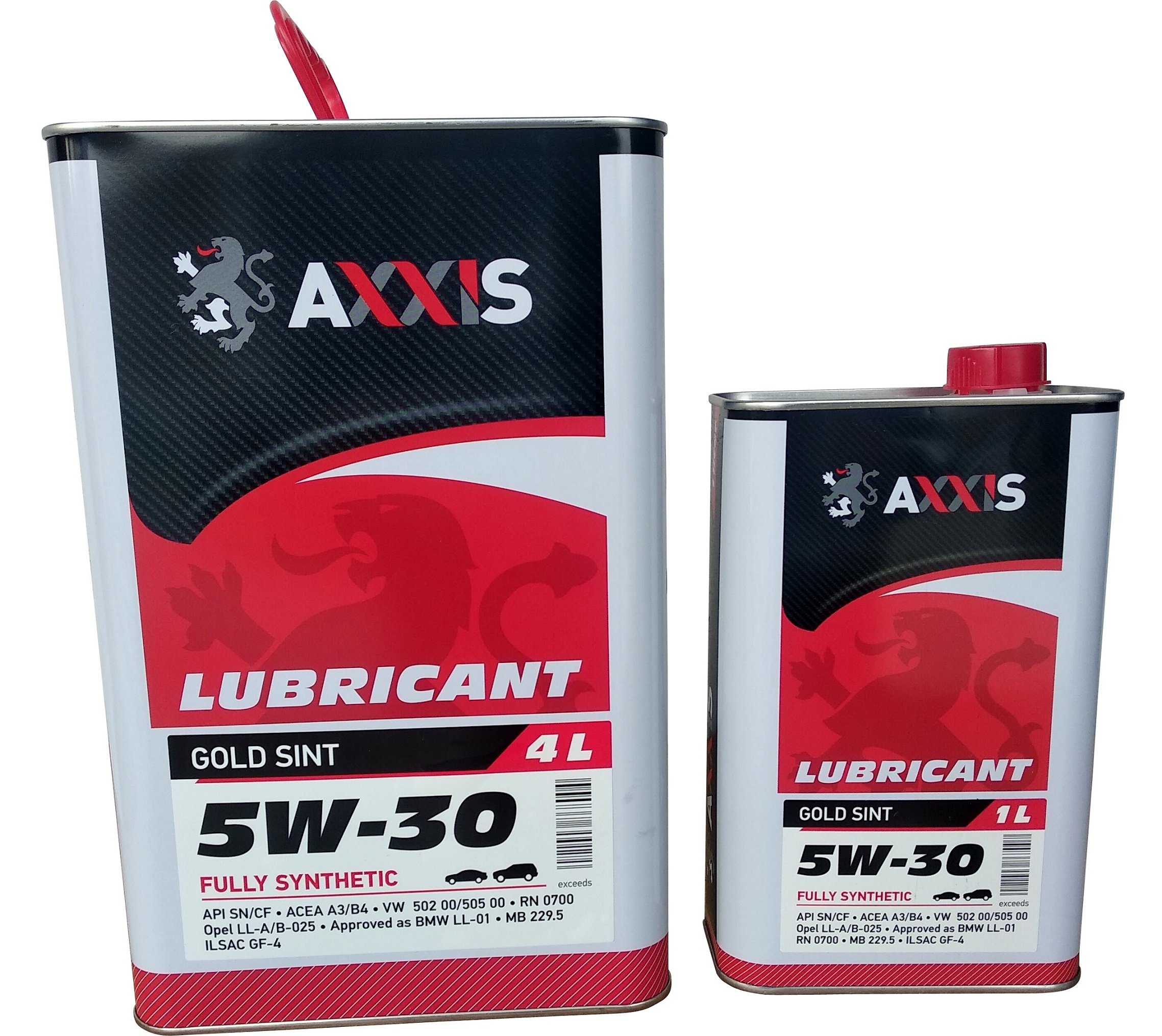 AXXIS 48021143273 Engine oil AXXIS 5W-30 Gold Sint, 4L + 1L 48021143273: Buy near me in Poland at 2407.PL - Good price!