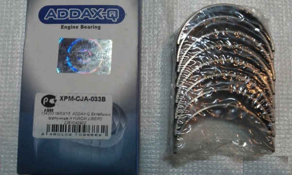Addax-q CJA-033B Вкладыши шатунные, комплект CJA033B: Отличная цена - Купить в Польше на 2407.PL!