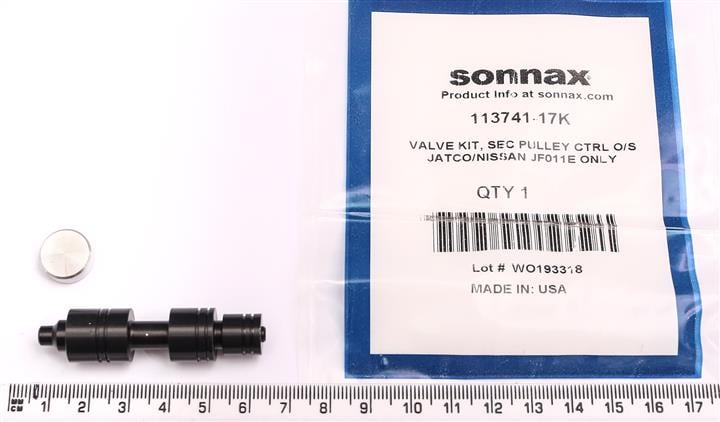Sonnax 113741-17K Набор увеличенного клапана управления вторичного шкива 11374117K: Отличная цена - Купить в Польше на 2407.PL!