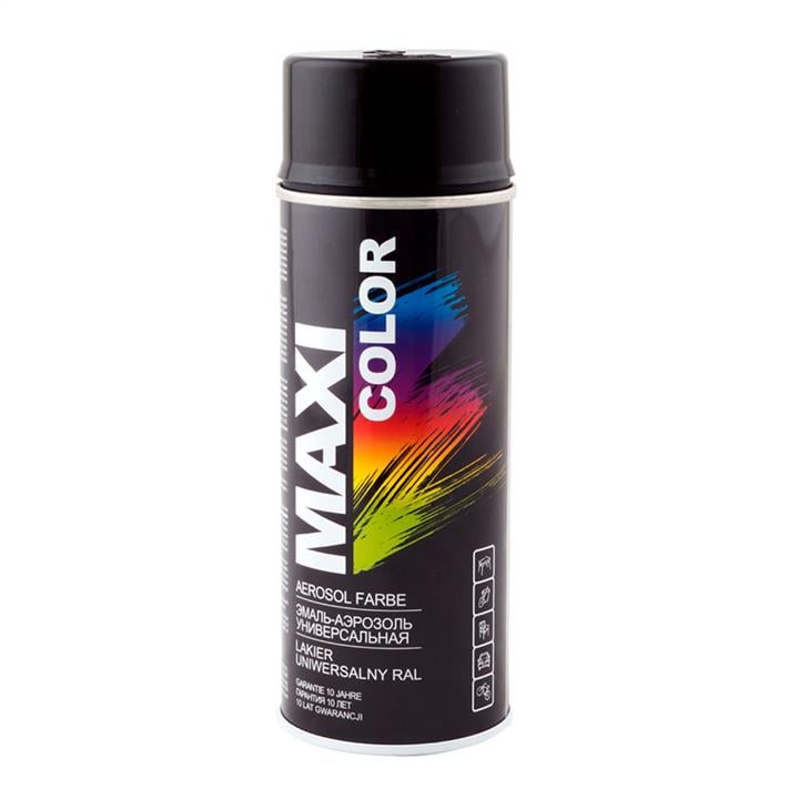 Maxi Color MX9005 Эмаль аэрозольная универсальная декоративная, черная, 400 мл MX9005: Отличная цена - Купить в Польше на 2407.PL!