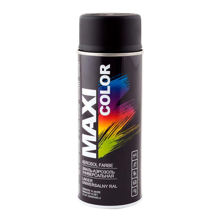 Maxi Color MX9005M Uniwersalna farba dekoracyjna w sprayu czarny mat, 400 ml MX9005M: Dobra cena w Polsce na 2407.PL - Kup Teraz!
