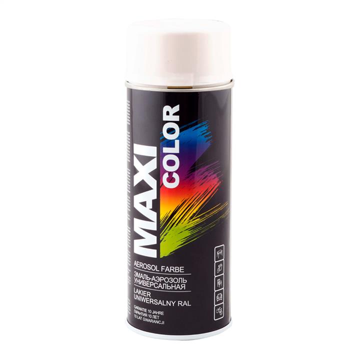 Maxi Color MX9010M Szkliwa aerozol uniwersalny dekoracyjne, matowy, biały 400 ml MX9010M: Dobra cena w Polsce na 2407.PL - Kup Teraz!