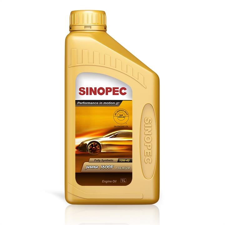 Sinopec 161041410 Olej silnikowy Sinopec Justar J600F Premium 10W-40, 1L 161041410: Dobra cena w Polsce na 2407.PL - Kup Teraz!