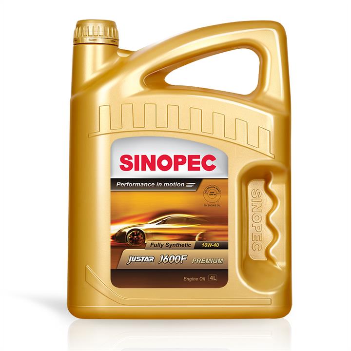 Sinopec 161041440 Engine oil Sinopec Justar J600F Premium 10W-40, 4L 161041440: Buy near me in Poland at 2407.PL - Good price!