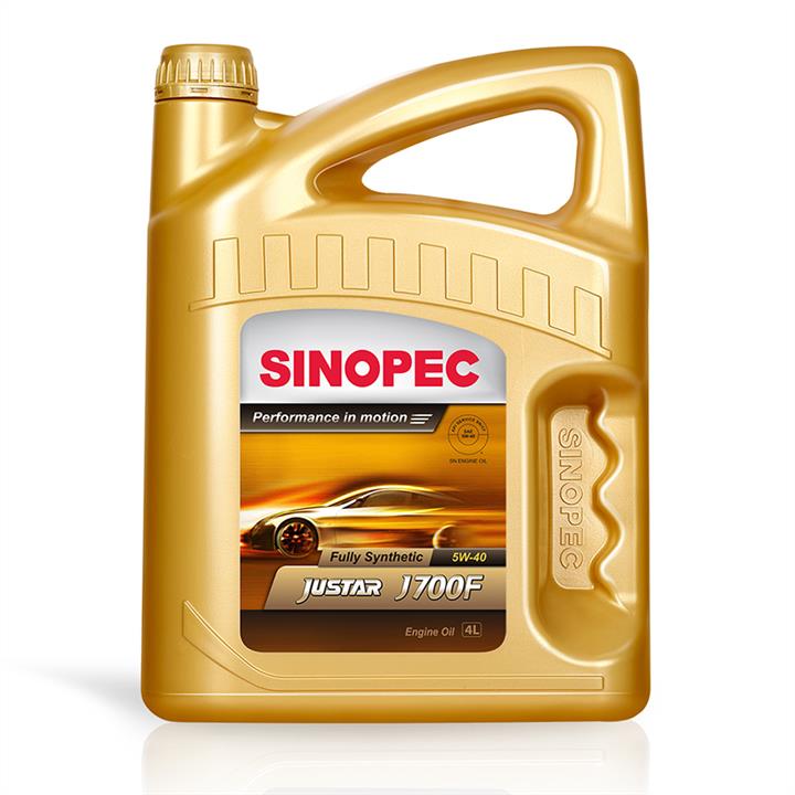 Sinopec 170541040 Engine oil Sinopec Justar J700F 5W-40, 4L 170541040: Buy near me in Poland at 2407.PL - Good price!