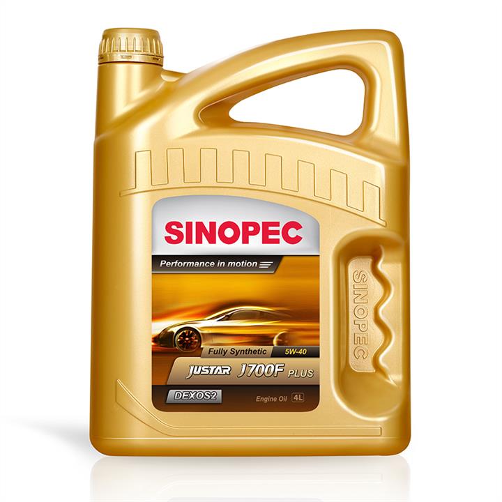 Sinopec 170541340 Engine oil Sinopec Justar J700F Plus 5W-40, 4L 170541340: Buy near me in Poland at 2407.PL - Good price!