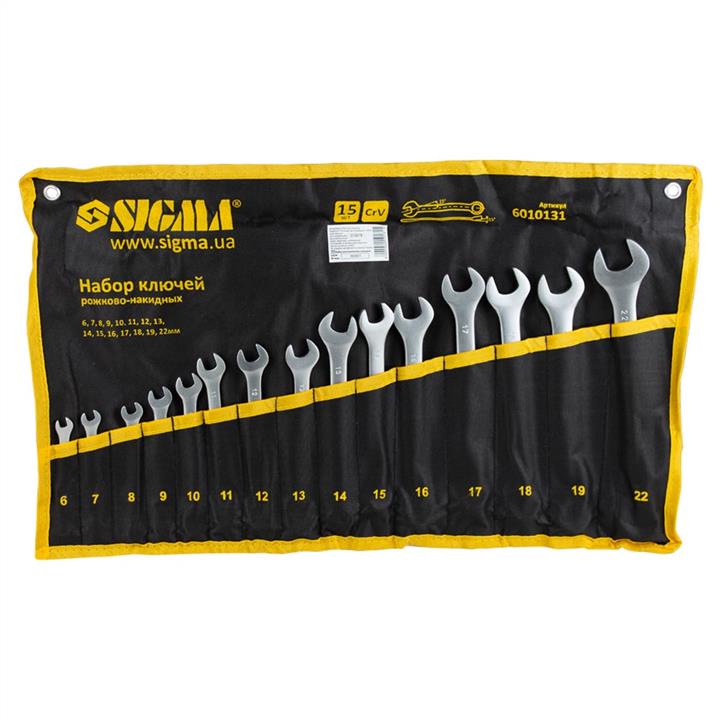 Sigma 6010131 Set of combined wrenches 6010131: Buy near me in Poland at 2407.PL - Good price!