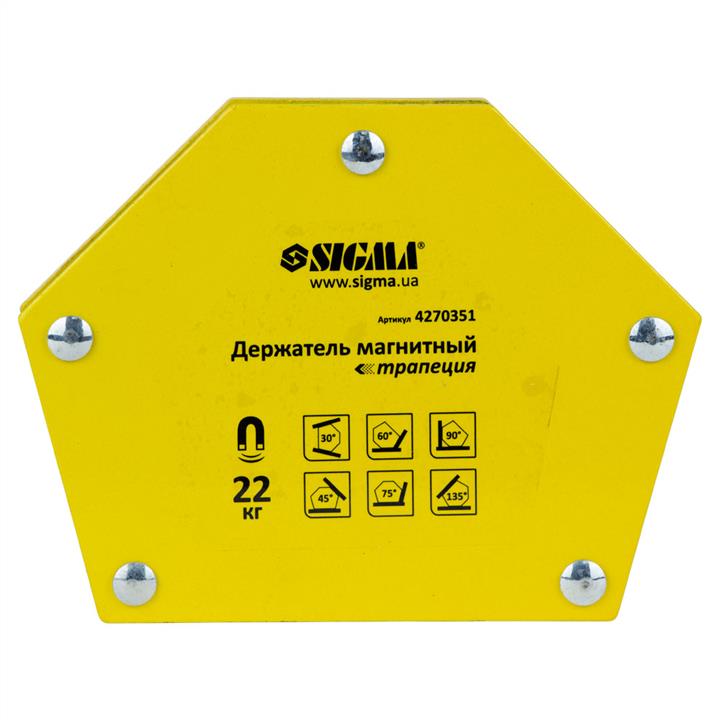 Sigma 4270351 Clamp magnetic for welding 4270351: Buy near me in Poland at 2407.PL - Good price!