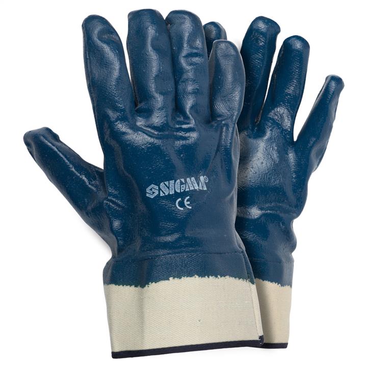 Sigma 9223011 Knitted gloves with full nitrile coating 9223011: Buy near me at 2407.PL in Poland at an Affordable price!